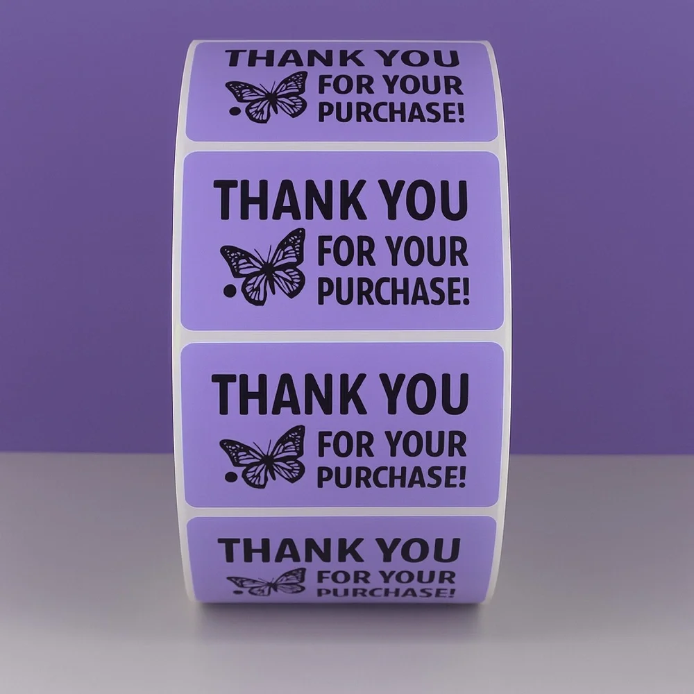 Thank You for Your Purchase Stickers –Labels for Small Business packaging
